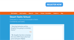 Desktop Screenshot of desertswimschool.com